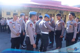 Propam Polda Sumut Gelar Gaktibplin di Polres Sibolga, Tegakkan Disiplin Internal Polri